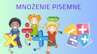 Mnożenie pisemne klasa 4 [upl. by Adnole]