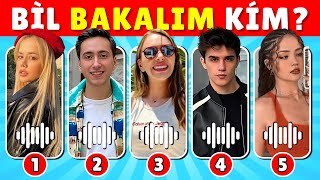 Ses TANIMA Oyunu 🤔🎤 YouTuber’ların Sesini TAHMİN ET 🔥🔊 Bil Bakalım Kim [upl. by Donahue]