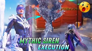 Mythic Siren EXECUTION season 11 Codm  Season 11 leaks ❤️🥵 [upl. by Joselow]