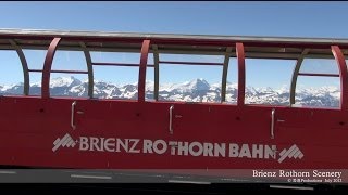 Brienz Rothorn Part 2 SWITZERLAND ブリエンツ [upl. by Lydnek668]