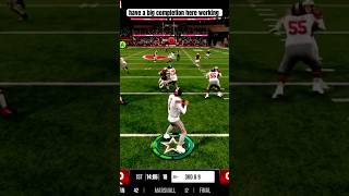 HUGE TOUCHDOWN TO CARNELL TATE 🫡💪🏾 gamingvideos eacollegefootballgame likeandshare [upl. by Aidne]