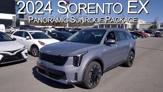 New 2024 Kia Sorento EX Panoramic Sunroof PackageParkside Kia [upl. by Annawik]