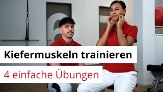 Kiefermuskel stärken und entspannen  4 Übungen für Zuhause gegen Verspannungen und Schmerzen [upl. by Beaufort]