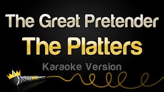 The Platters  The Great Pretender Karaoke Version [upl. by Rebekkah626]