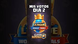 Predicciones Día 2 CRL WORLD FINALS Clash Royale [upl. by Ahsiuqet]