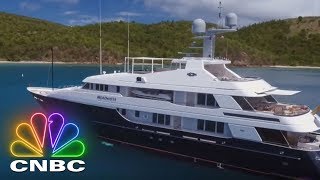 Climb Aboard A 280000 Per Week Super Yacht  Secret Lives Of The Super Rich [upl. by Ecinaej]