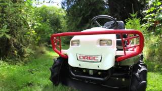 The Riding Brush Mower The Brush Rover Overview [upl. by Sioled]