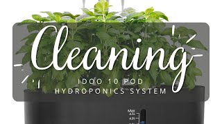 How To Clean Your 10 Pod iDOO Hydroponics System  EverCrest [upl. by Lanor]