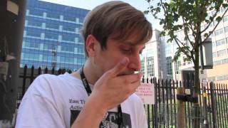 Jellied Eels For The First Time in East London [upl. by Ittocs]