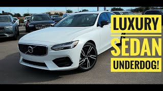 Volvo S90 T6 R Design Quick Drive and Price 2020 [upl. by Lomaj426]