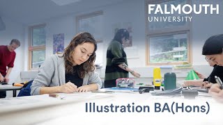 Illustration BAHons  Falmouth University [upl. by Pride902]