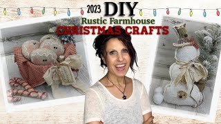 DIY Christmas Crafts  DIY Rustic Farmhouse Christmas Crafts  DIY Christmas Home Decor 2023 [upl. by Ades300]