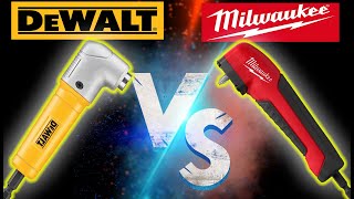 Milwaukee VS Dewalt Right Angle Attachment milwaukee dewalt toolreviews [upl. by Paucker]