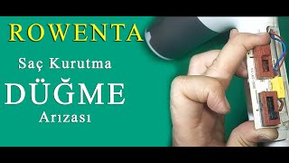 Rowenta Saç Kurutma Düğme Arızası [upl. by Metsky333]