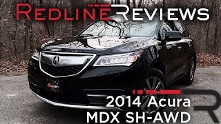 2014 Acura MDX SHAWD – Redline Review [upl. by Nahtnaoj]