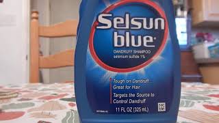 Selsun Blue Medicated Dandruff Shampoo REVIEW [upl. by Raseda335]