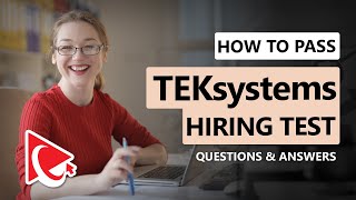 TekSystems Employment Assessment Test Questions and Answers [upl. by Ganiats141]