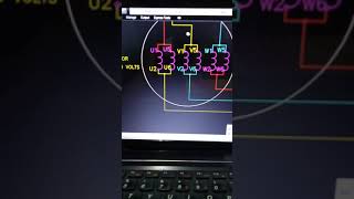 Connection of 12 lead 220V motor to WYEDELTA magnetic starter Hindi nakakalito madali tandaan [upl. by Lleze259]