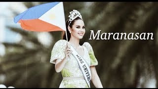 MARANASAN The year The experience The reign  Miss Universe Catriona Gray [upl. by Yetac876]