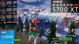 RX 5700 XT  Fortnite Chapter 5 Season 2  1080p Low Medium High Epic [upl. by Ayoras]