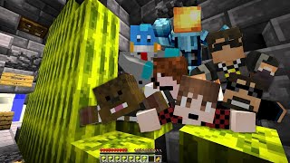 I Played Minecraft Cops N Robbers with Team Crafted [upl. by Moriyama958]