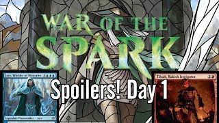 War of the Spark Spoilers Day 1 Liliana Jace Tibalt and More [upl. by Kan]