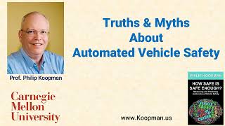 L143001 Truths amp Myths About Automated Vehicle Safety  Intro [upl. by Paucker]