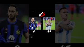 calhanoglu vs lautaromartinez [upl. by Tyne919]