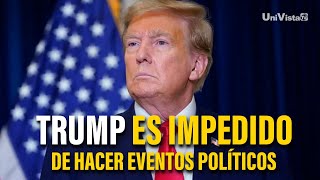 Trump es impedido de hacer eventos políticos  Sánchez Grass en América [upl. by Ailido]