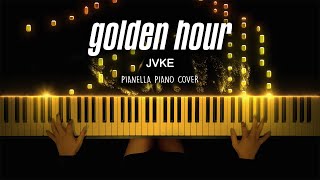 JVKE  golden hour  Piano Cover by Pianella Piano [upl. by Hanas]