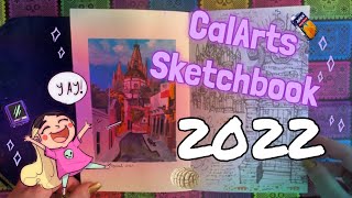 ACCEPTED CalArts Sketchbook 2022 [upl. by Guillema]