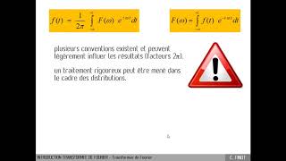 C13C  Introduction a la transformée de Fourier [upl. by Roydd]