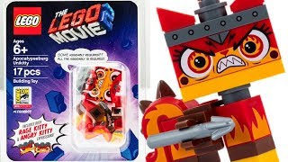 The LEGO Movie 2 EXCLUSIVE SDCC Unikitty Minifigure  Apocalypseburg Unikitty [upl. by Theresina]