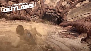 Into the Sarlacc Pit  Star Wars Outlaws streamed on Xbox Series X [upl. by Haelahk]