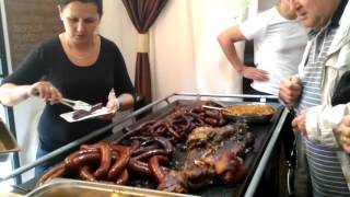 Mega Wurstfest in Ungarn Ungarn Hungary Wurst [upl. by Herrle]