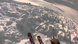 Avalanche scare  Skeena Range BC [upl. by Alletsyrc]