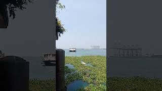 Boat coming to Willingdon island Kochi [upl. by Obie442]