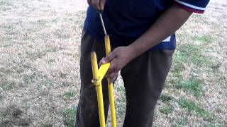 LAWNtalk101HOUND DOG AERATORep DIY how to aerate your LAWN just in time for spring [upl. by Tamer356]