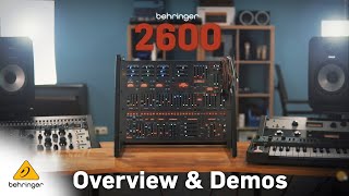 Behringer 2600 First Demos and Overview [upl. by Aronoh]