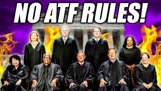 3 MIN AGO Supreme Court EMERGENCY Decision To BAN ALL ATF Rules [upl. by Ortrud]