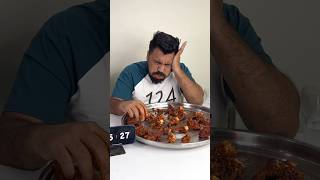 100X SPICY KOREAN CHICKEN LOLLIPOP EATING CHALLENGE🥵 shorts korean foodchallenge [upl. by Edmunda]