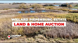 Willard Piepenburg Estate Land amp Home Auction  158± Acres [upl. by Rellim]