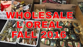 Wholesale LOREAL fall 2016 Vente dentrepot LOREAL automne 2016 [upl. by Dewar4]