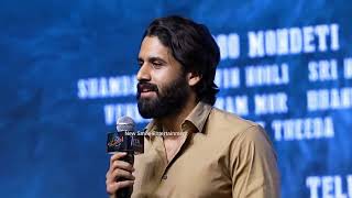 Naga Chitanya Speech Thandel Release Date Press Meet  Sai Pallavi  Allu Aravindh  NSE [upl. by Haswell]