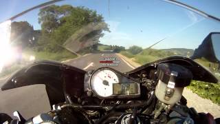 GSXR 750 K1 acceleration 0200 [upl. by Melcher]