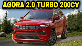 AGORA NÃO TEM PRA NINGUÉM NOVO JEEP COMPASS 20 TURBO GASOLINA DE 200 CAVALOS NO BRASIL [upl. by Cath]