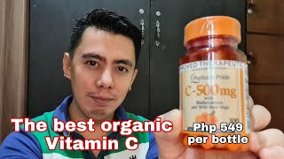 PURITANS PRIDE BEST VITAMIN C 500 MG ASCORBIC ACID WITH BIOFLAVONOIDS amp WILD ROSE HIPS NURSE REVIEW [upl. by Roshelle802]