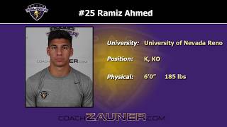 Ramiz Ahmed  2020 Zauner Free Agent Combine [upl. by Sami]