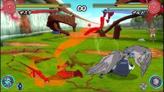 Naruto Shippuden Narutimate Accel 3  Sasuke VS Naruto [upl. by Aryad263]