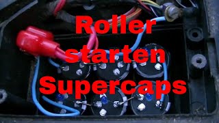 Roller Starten mit Superkondensator nach 9 Monaten  eflose 887 [upl. by Navaj526]